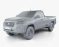 Peugeot Landtrek Cabina Singola Workhorse 2020 Modello 3D clay render