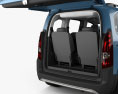 Peugeot Rifter com interior 2021 Modelo 3d