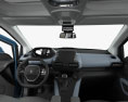 Peugeot Rifter з детальним інтер'єром 2021 3D модель dashboard