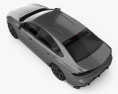 Peugeot 508 Sport Engineered liftback 2024 3D模型 顶视图