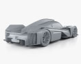 Peugeot 9X8 prototype 2024 3D модель
