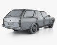 Peugeot 504 break 1973 3Dモデル