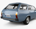 Peugeot 504 break 1973 3Dモデル