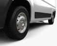 Peugeot Boxer L2H2 з детальним інтер'єром 2017 3D модель