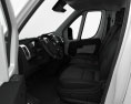 Peugeot Boxer L2H2 з детальним інтер'єром 2017 3D модель seats