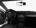 Peugeot 301 with HQ interior 2016 3D 모델  dashboard