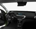 Peugeot Landtrek Двойная кабина Multipurpose с детальным интерьером 2023 3D модель dashboard