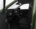 Peugeot Landtrek Двойная кабина Multipurpose с детальным интерьером 2023 3D модель seats