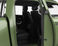 Peugeot Landtrek Double Cab Multipurpose with HQ interior 2023 3d model