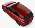 Peugeot 308 Allure 2024 3D 모델  top view