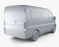 Peugeot Boxer 승객용 밴 L1H1 2009 3D 모델 