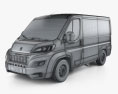 Peugeot Boxer Panel Van L1H1 2017 3D модель wire render