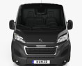 Peugeot Boxer パネルバン L1H1 2017 3Dモデル front view