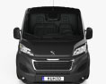 Peugeot Boxer Kastenwagen L2H1 2017 3D-Modell Vorderansicht