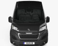 Peugeot Boxer 패널 밴 L4H2 2017 3D 모델  front view
