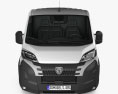 Peugeot Boxer Panel Van L2H1 2024 Modelo 3D vista frontal