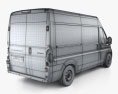 Peugeot Boxer Panel Van L2H2 2024 3D 모델 