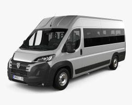 Peugeot Boxer Passenger Van L4H2 2024 3D模型