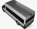 Peugeot Boxer Passenger Van L4H2 2024 3D模型 顶视图