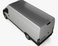 Peugeot e-Boxer Panel Van L4H2 2024 3D模型 顶视图