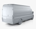 Peugeot e-Boxer Panel Van L4H2 2024 3D 모델 