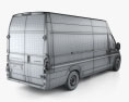 Peugeot e-Boxer Panel Van L4H3 2024 3D 모델 