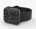 Apple Watch Series 5 40mm Space Gray Aluminum Case with Sport Band 3d model