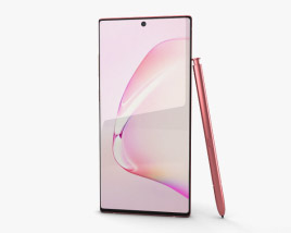 Samsung Galaxy Note10 Aura Pink 3D model