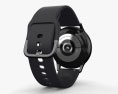 Samsung Galaxy Watch Active 2 40mm Aluminium Aqua Black 3D模型