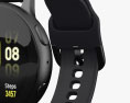 Samsung Galaxy Watch Active 2 44mm Aluminium Aqua Black 3D 모델 