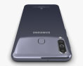 Samsung Galaxy M30 黑色的 3D模型