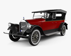 3D model of Pierce-Arrow Model 33 7-passenger Touring 1924