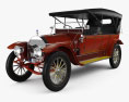 Pierce-Arrow Model 66-A 7-passenger Touring 1913 3D模型