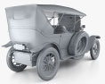 Pierce-Arrow Model 66-A 7-passenger Touring 1913 Modelo 3D
