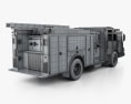 Pierce E402 Pumper Fire Truck 2018 3d model