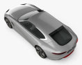 Pininfarina HK GT 2018 3D-Modell Draufsicht