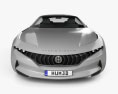 Pininfarina HK GT 2018 Modello 3D vista frontale