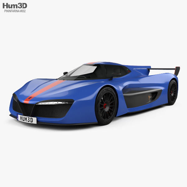 Pininfarina H2 Speed 2018 3D model