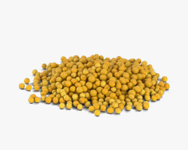 Mustard Seeds 3D model