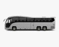 Plaxton Elite NZ-spec Autobus 2017 Modello 3D vista laterale
