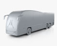 Plaxton Elite NZ-spec Ônibus 2017 Modelo 3d argila render