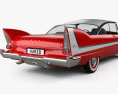 Plymouth Fury купе Christine 1958 3D модель