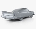 Plymouth Fury coupé Christine 1958 Modello 3D