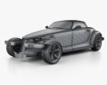 Plymouth Prowler 2002 3Dモデル wire render