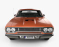 Plymouth Road Runner 440 hardtop 1970 3d model front view