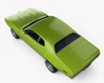 Plymouth Satellite 1971 3d model top view