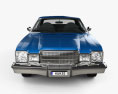 Plymouth Volare купе 1977 3D модель front view