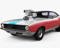 Plymouth Barracuda Dragster 1974 3d model
