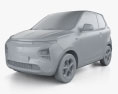 Pocco Lojo EV 2024 3D модель clay render