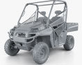 Polaris Ranger Diesel 2014 3d model clay render